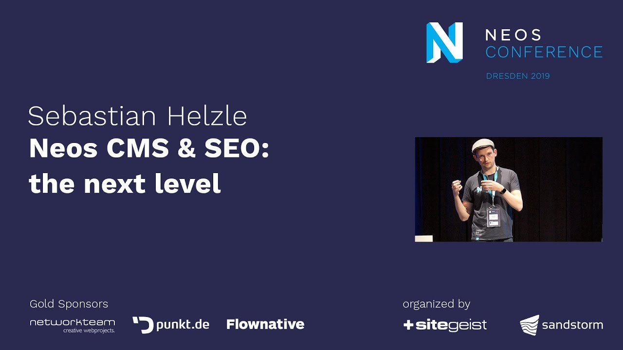 Neos Con 2019 | Sebastian Helzle: Neos CMS & SEO - the next level (Yoast)